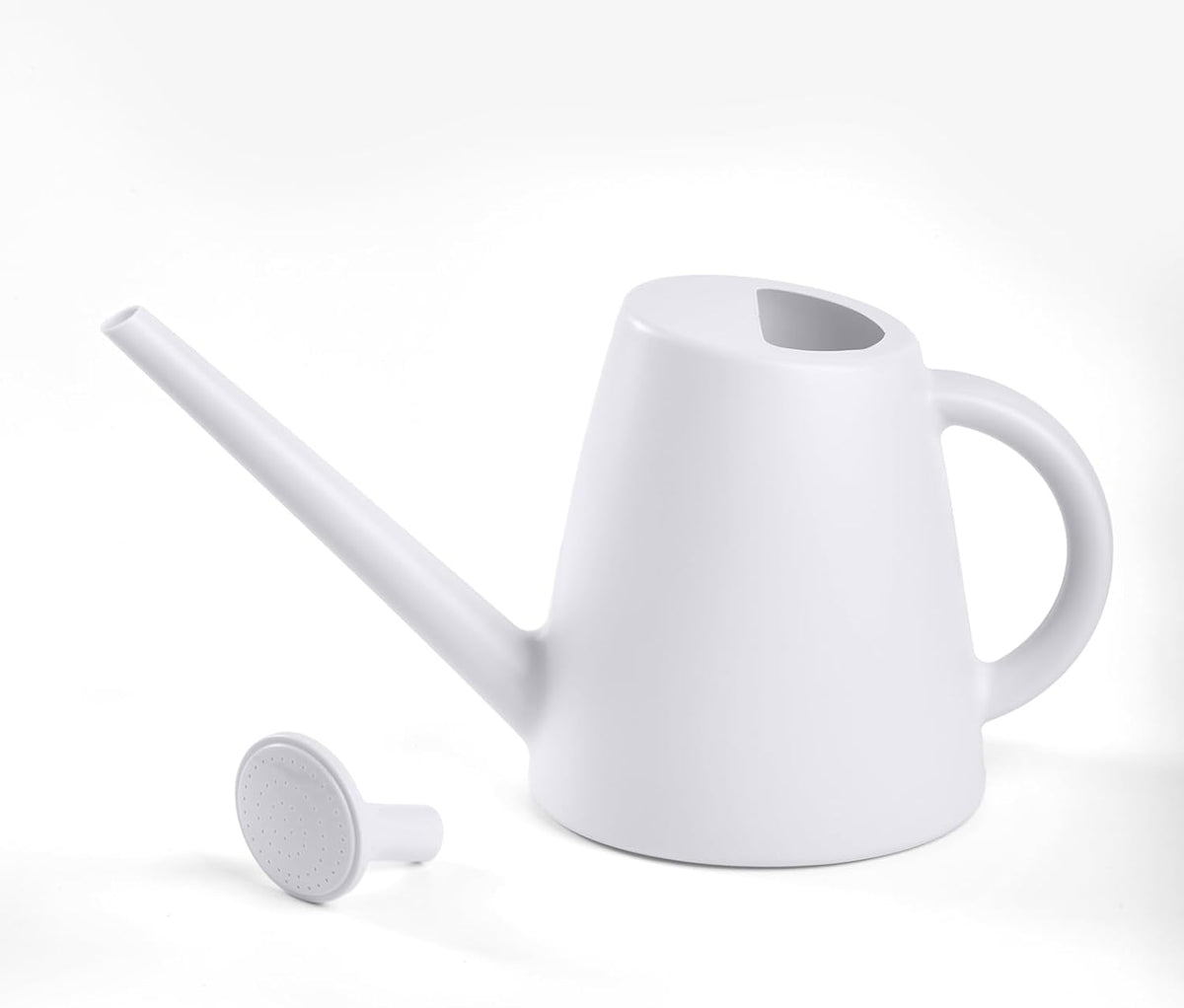 Plastic Watering Can -1/2 Gallon - White