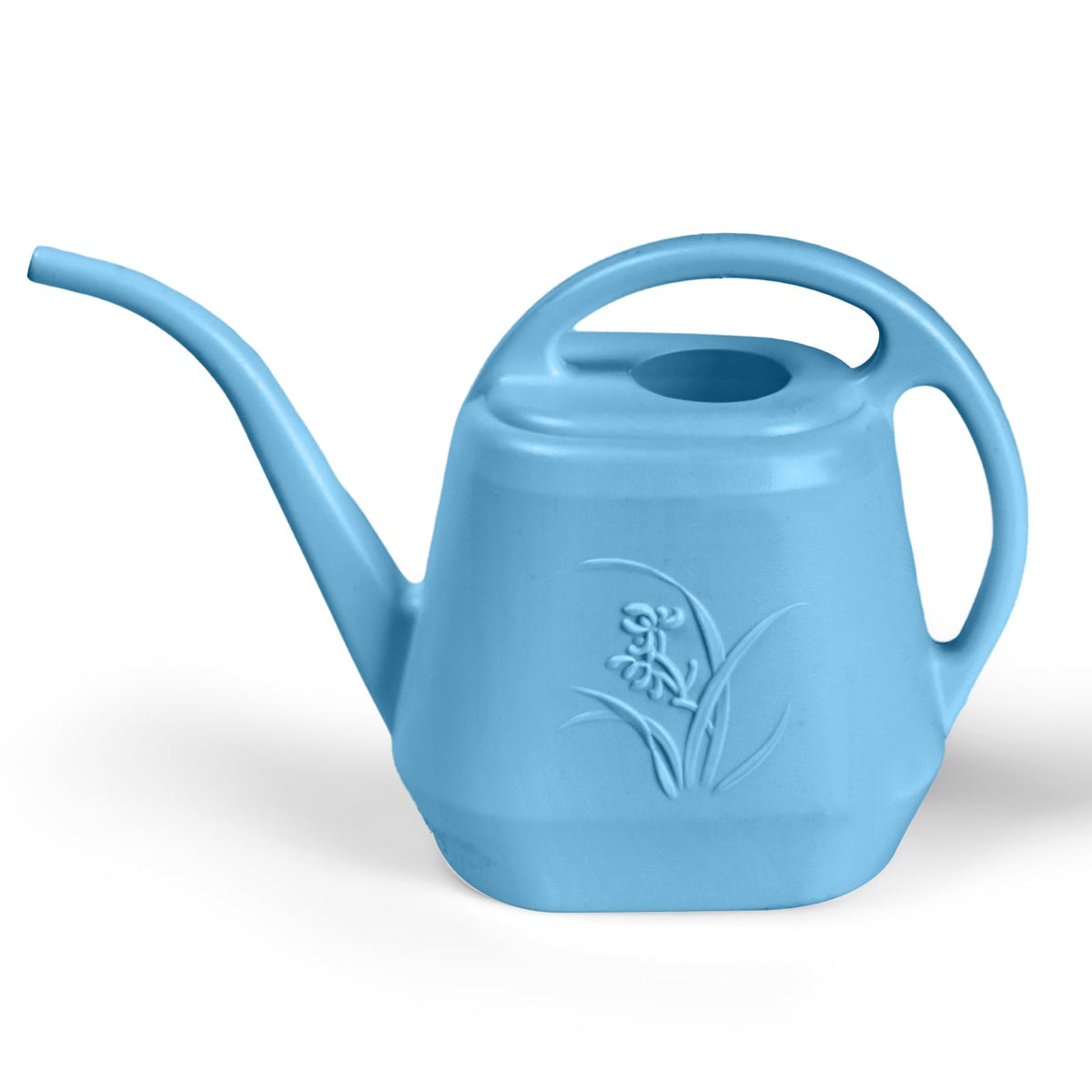Watering Can - for Home Plant Garden - 1 Gallon Hand - Sky Blue