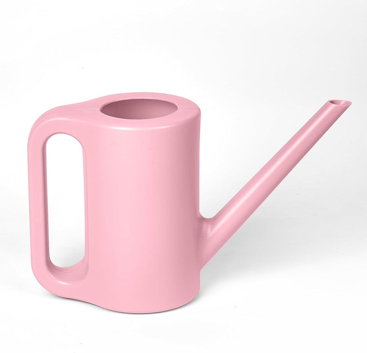Plastic Watering Can - for Indoor and Outdoor Home Garden Plants - with Long Spout - Green - 1/4 Gallon