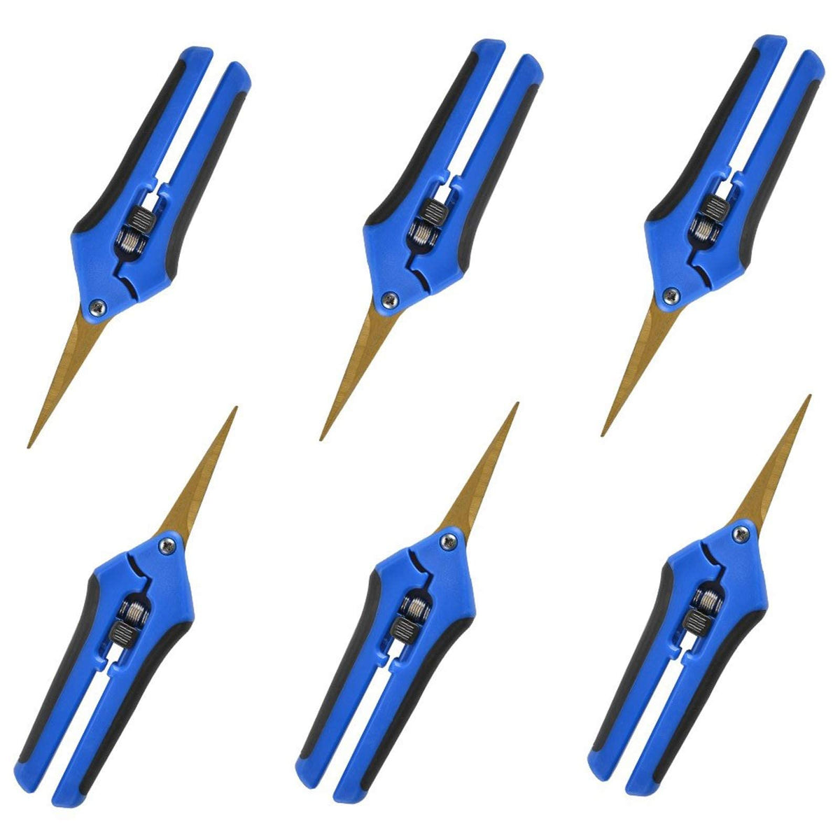 GROWNEER 3 Pack Garden Scissors kit Professional Garden Pruning Shears Stainless Steel Garden Shears Gardening Clippers Flower Plant Scissors Tools Arthritis Weak Hand Pruner Work 3 Times Easier