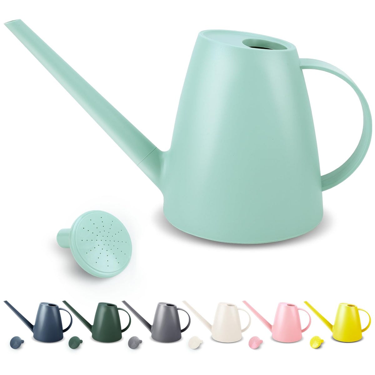 1.8L Watering Can, Watering Can Indoor Plants, Long Spout Small Water Can