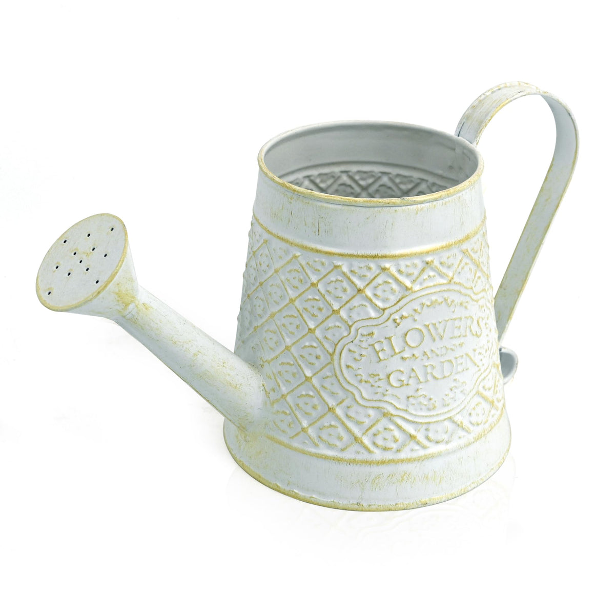 Cute Small Watering Can Indoor Plants Garden Metal Decorative Watering Cans for Outdoor Plants Bonsai Outdoor Garden Flower Decorative (Green, 1.5L, 50.7 Oz)