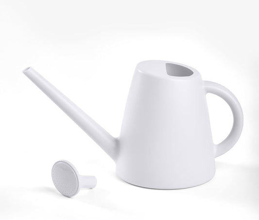 Plastic Watering Can -1/2 Gallon - White