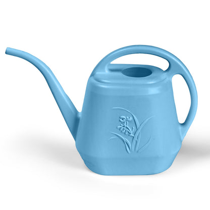 ZXJ Plant Watering Can - for Indoor and Outdoor Home Garden Plants - with Long Spout - Coffee Color - 1/2 Gallon