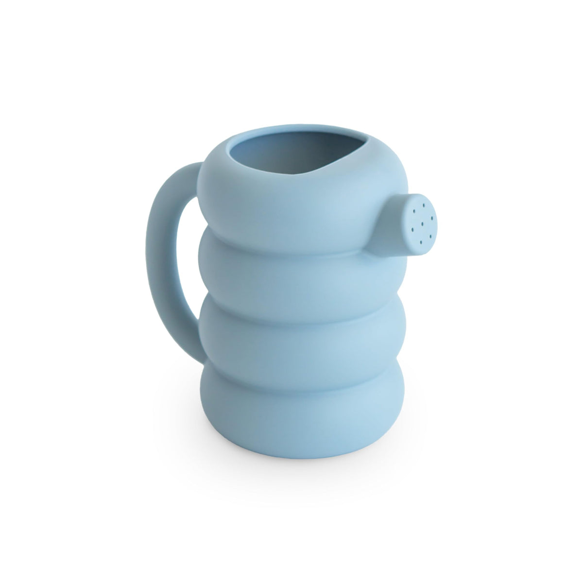 mushie Silicone Watering Can | Bath and Outdoor Play (French Blue)