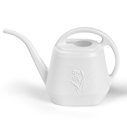 ZXJ Plant Watering Can - for Indoor and Outdoor Home Garden Plants - with Long Spout - Coffee Color - 1/2 Gallon