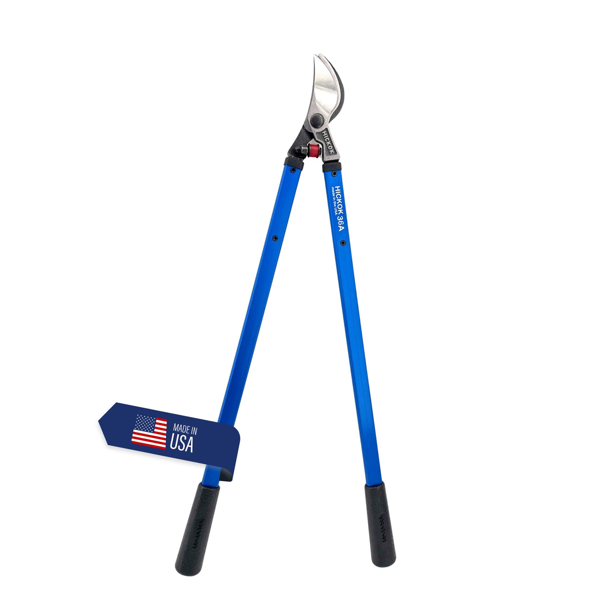 Hickok Heavy Duty Loppers for Tree Trimming – 36" Branch Cutter & Pruning Shears with Long Handle | Lightweight Aluminum Tree Trimmer | Professional-Grade Pruner Made in USA