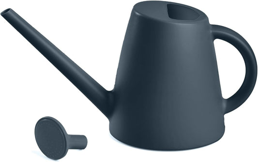 Plant Watering Can - Plastic Indoor and Outdoor - 1/2 Gallon - Grey