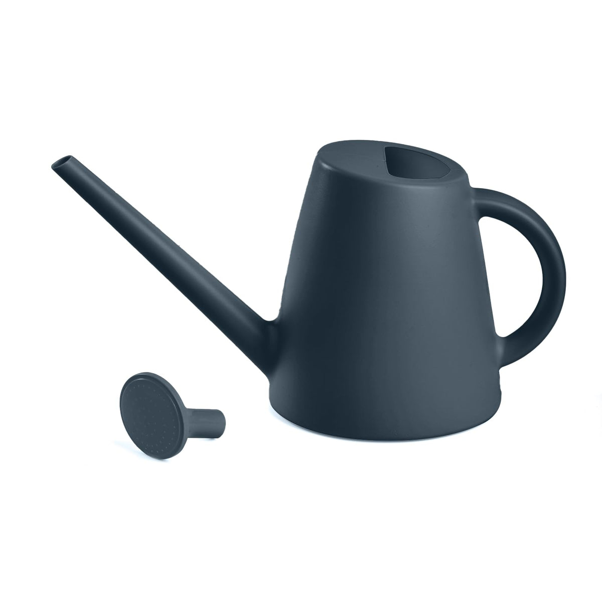 Plant Watering Can - Plastic Indoor and Outdoor - 1/2 Gallon - Grey