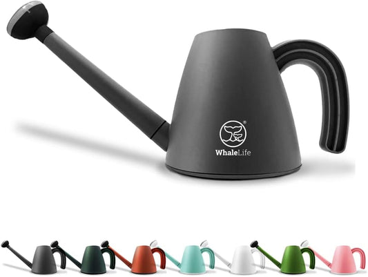 Indoor Plant Watering Can Long Spout for House Plants 2L/67oz Gray
