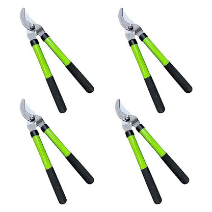 GARDEN GURU Bypass Loppers Tree Trimmer Clipper – Compact 15 inch High Carbon Steel Blade Gardening Loppers Pruning Shear - Comfort Grip Handles – Heavy Duty Branch Cutter – Cut Thick Branches w Ease
