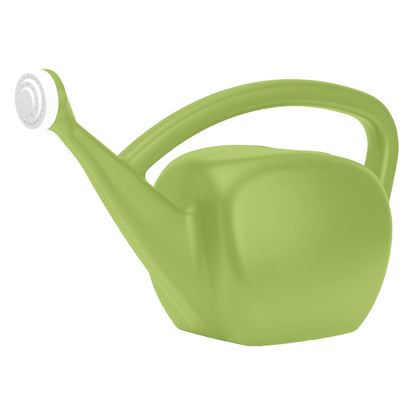 Root & Vessel 2 Gallon Watering Can Outdoor, Made in USA, Large Fill Hole & Long Spout & Handle for Ease of Use, Removable Nozzle, Outdoor & Indoor Use, Black