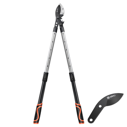 AIRAJ Anvil Loppers for Tree Trimmer Heavy Duty, 26-39'' Tree Branch Cutter
