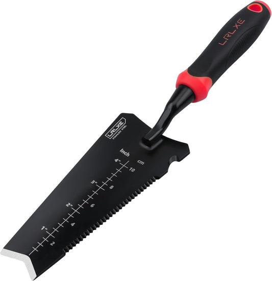 Heavy-Duty Garden Trowel (Red)