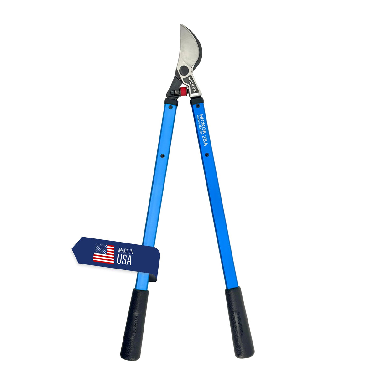 Hickok Heavy Duty Loppers for Tree Trimming – 36" Branch Cutter & Pruning Shears with Long Handle | Lightweight Aluminum Tree Trimmer | Professional-Grade Pruner Made in USA