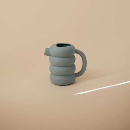 mushie Silicone Watering Can | Bath and Outdoor Play (French Blue)