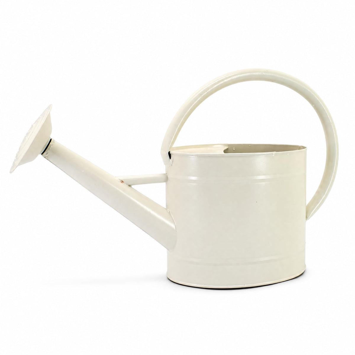 1.3 Gallon Jade Green Metal Watering Can, Removable Spout