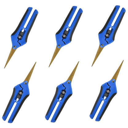 GROWNEER 3 Pack Garden Scissors kit Professional Garden Pruning Shears Stainless Steel Garden Shears Gardening Clippers Flower Plant Scissors Tools Arthritis Weak Hand Pruner Work 3 Times Easier