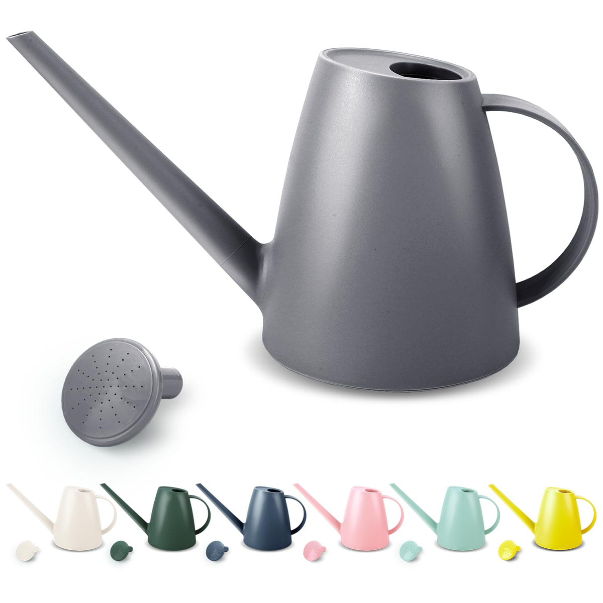 1.8L Watering Can, Watering Can Indoor Plants, Long Spout Small Water Can