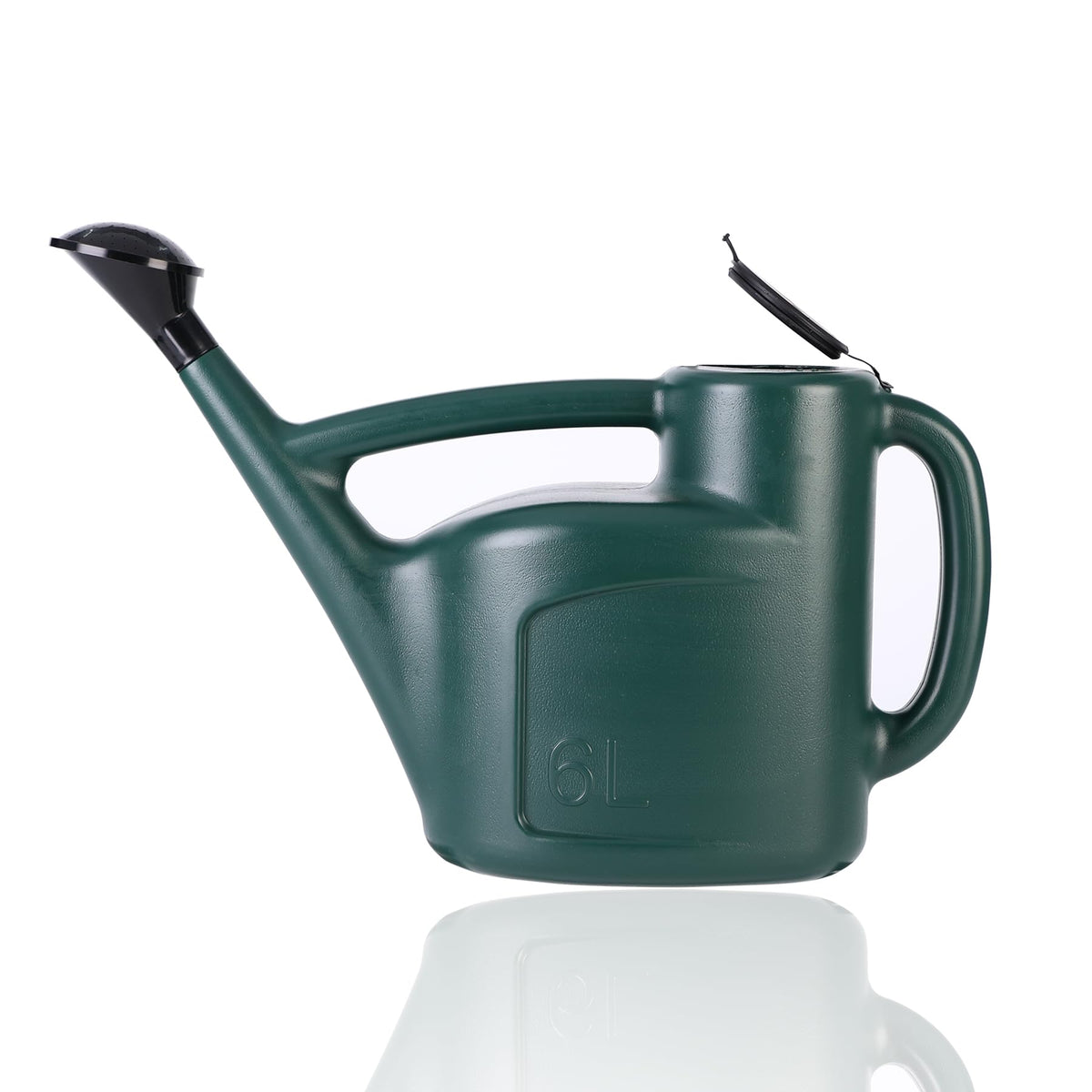Small Watering Can for Indoor Plants with Lid & Long Spout, Drip-Free, 3L