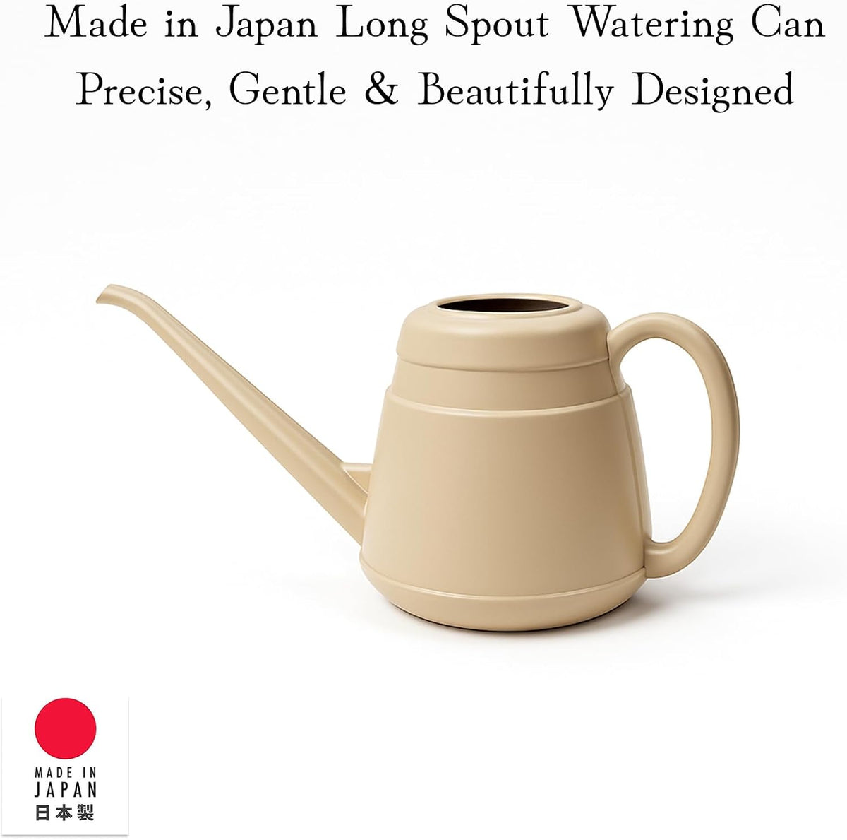 Japanese Long Spout Watering Can for Bonsai Succulents Cactus Rosettes Succulents Indoor Outdoor Plants Control Water Flow Made in Japan, 850ml, 2-Pack