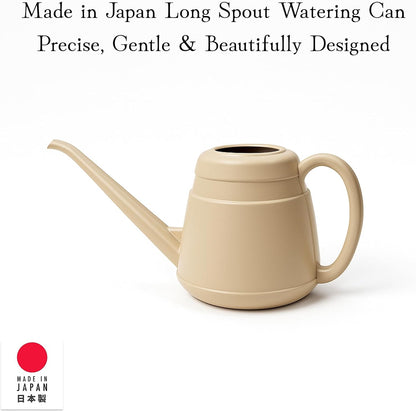 Japanese Long Spout Watering Can for Bonsai Succulents Cactus Rosettes Succulents Indoor Outdoor Plants Control Water Flow Made in Japan, 850ml, 2-Pack