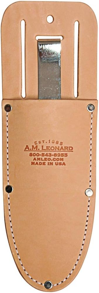 A.M. Leonard Deluxe Soil Knife & Leather Sheath � 6"" Stainless Steel Blade