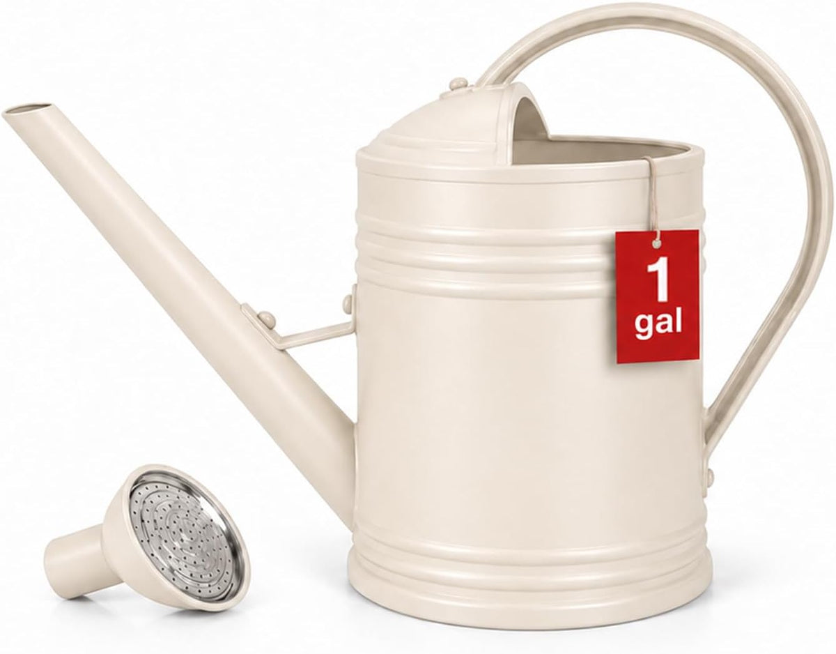 Bamworld 1 Gallon Watering Can Outdoor Indoor Plants Plastic Lightweight