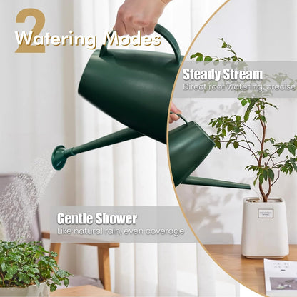 60 oz Watering Can, Small Watering Can for Indoor Plants with Long Spout