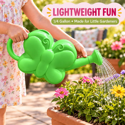 Small Watering Can, 1/4 Gallon,for Indoor Plants,Green