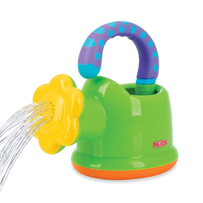 Nuby Watering Can Bath Toy for Babies, Interactive Toddler Bath Toy, 18M+
