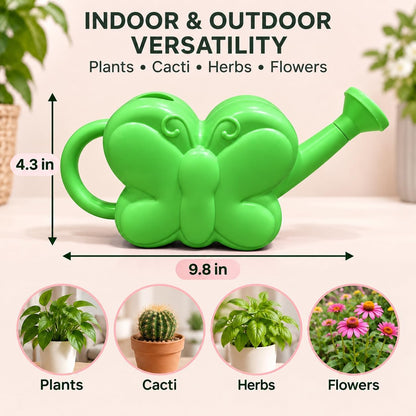 Small Watering Can, 1/4 Gallon,for Indoor Plants,Green