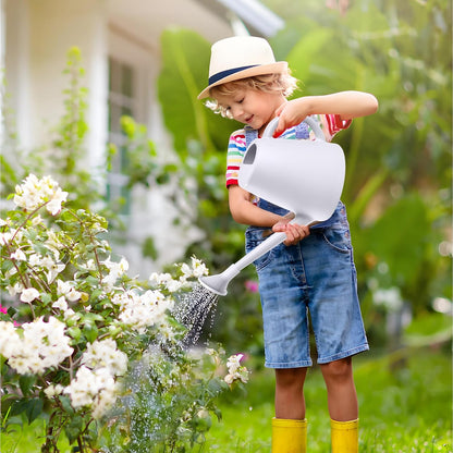 Plastic Watering Can -1/2 Gallon - White