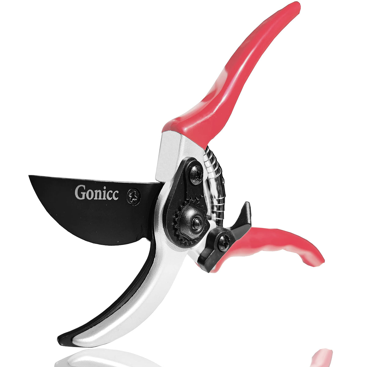 gonicc 8" Professional Ratchet Anvil Pruning Shears (GPPS-1011)