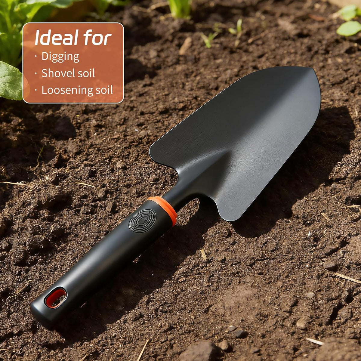 Garden Trowel Garden Hand Shovel, Heavy Duty Garden Trowel Hand Shovel for Gardening, Digging, Planting, Transplanting, and Cutting Roots