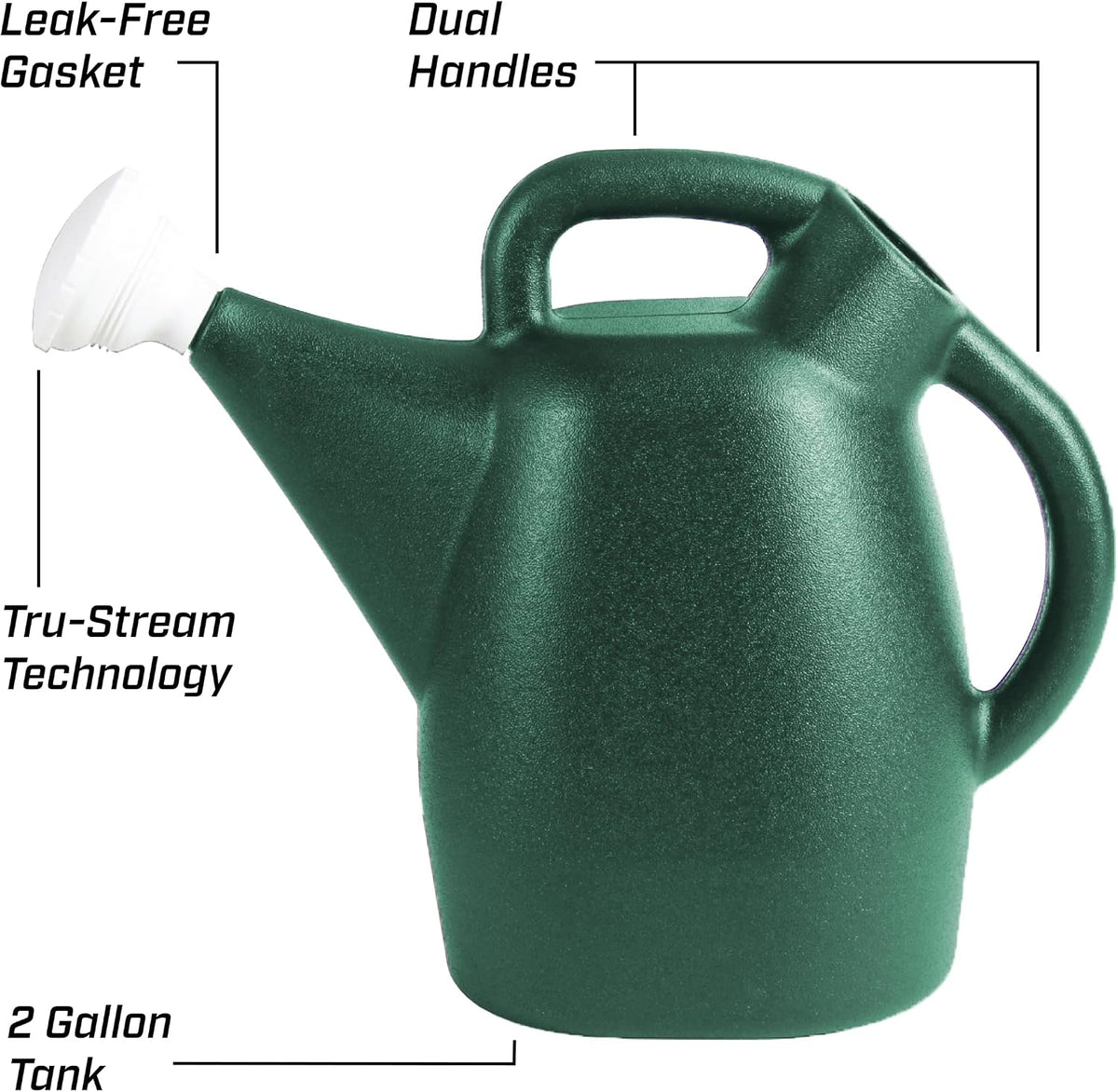 CHAPIN 48009 2-Gallon Watering Can, Easy-Pour Design for Garden Use