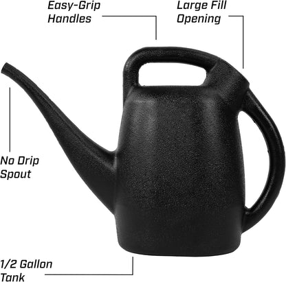 CHAPIN 48000 1/2-Gallon Watering Can, Lightweight for Easy Watering
